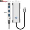 5-in-1 USB-C Hub with 4 USB 3.0 Ports