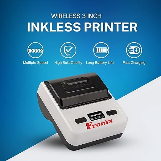 80mm Portable Thermal Label Printer