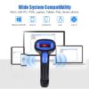 CCD/Laser Barcode Scanner