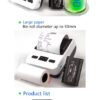 Thermal Receipt Printer Portable Mobile Mini Small Printer