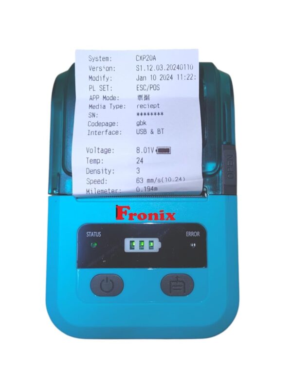 Green Thermal Receipt Printer