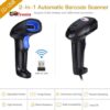 FB1400W Handheld CCD/Laser Wireless Barcode Scanner