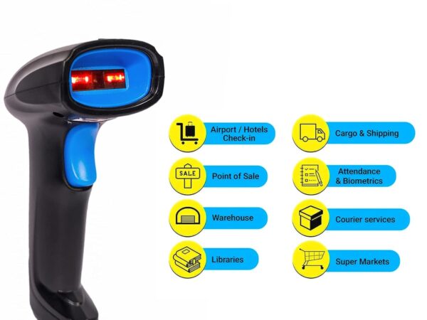CCD/Laser Barcode Scanner