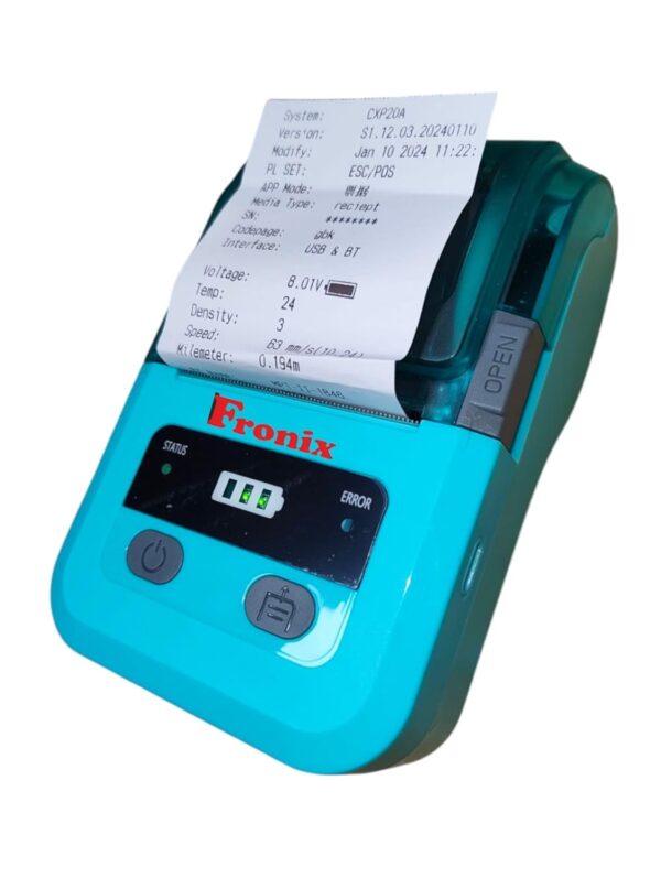 Green Thermal Receipt Printer