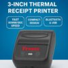 3-Inch Portable Thermal Receipt Printer