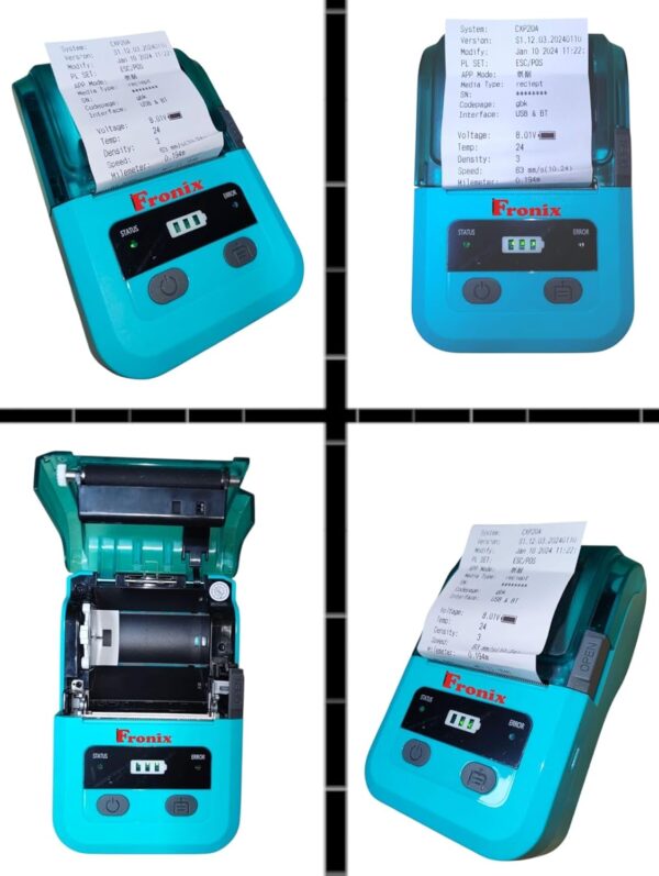 Green Thermal Receipt Printer