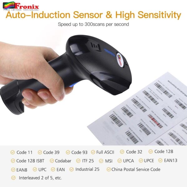 FB1400W Handheld CCD/Laser Wireless Barcode Scanner