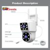 Fronix SH063 4MP+2MP Smart WiFi CCTV Camera
