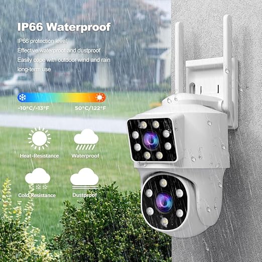 Fronix SH063 4MP+2MP Smart WiFi CCTV Camera