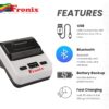 Thermal Receipt Printer Portable Mobile Mini Small Printer