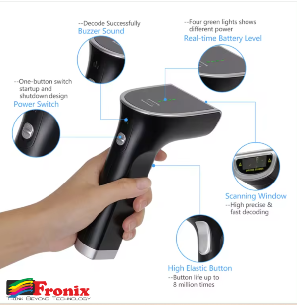 Fronix FB1200W Wireless Barcode Scanner