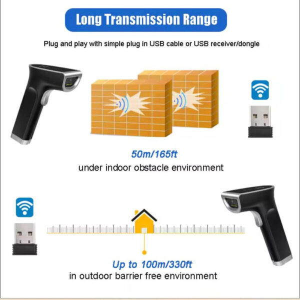 Fronix FB1300 Wired Barcode Scanner
