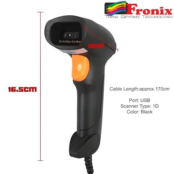 Fronix FB1100 Wired Barcode Scanner