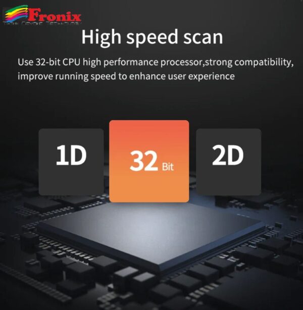 Fronix 2D Desktop Omnidirectional Barcode Scanner