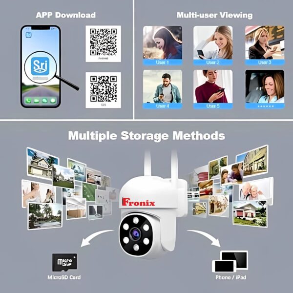 Fronix SH030 2MP QHD WiFi IP Camera